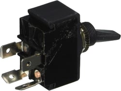 Hubbell M21SP Marine Toggle Switch DPST On/Off 12V DC — image 4