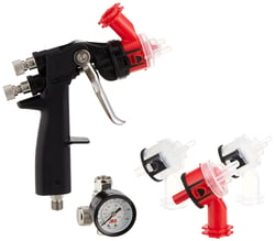 3M 16587 Accuspray HGP HVLP Gravity Pressurized Spray Gun Kit — image 2
