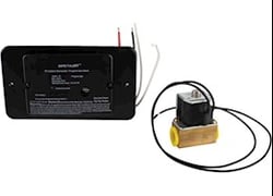 Picture of MTI Industries 25742RBLTRKIT Safe-T-Alert Dual CO/LP Alarm with Solenoid Valve and Trim Ring Black