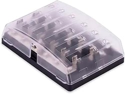 Picture of Sierra FS40910 409 Series 6-Circuit Marine Fuse Block with LED Indicators
