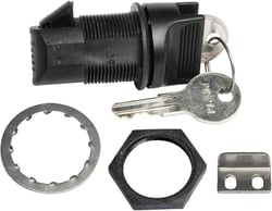 Picture of Sierra MP49410-1 Glove Box Lock Marine Black Polyester