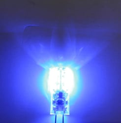 Picture of Scandvik 41038P LED G4 Replacement Bulb, Blue