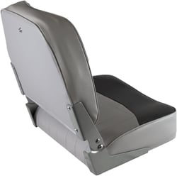 Picture of Wise Seating 8WD734PLS717 Economy Fold Down Fishing Seat Grey