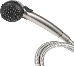 Dura Faucet DFSA400SN Handheld RV Shower Head with Flow Control - Brushed Satin Nickel — image 2
