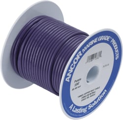 Picture of Ancor 102710 16 AWG Purple Tinned Copper Marine Wire 100ft