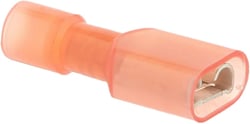 WirthCo 80248 22-18 AWG .250 Fully Insulated Female Quick Disconnect Terminals (100-Pack) — image 2