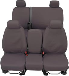 Picture of Covercraft SS8526PCGY Polycotton SeatSaver Custom Second Row Seat Covers Grey