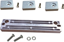 Martyr Anodes CM5532095310A Aluminum Sacrificial Anode for Suzuki Outboards — image 2