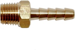Picture of Attwood Marine 14540-6 Universal Brass Fuel Connector 3/8" Hose 1/4" NPT