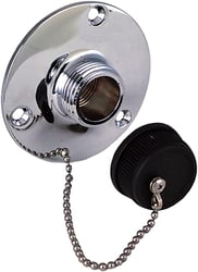 Picture of Perko 0504DP099A Replacement Cap with Chain for Water Outlet Fitting