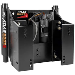 Picture of T-H Marine AHJE-8VHD-B-DP Atlas Edge 8in Heavy-Duty Hydraulic Jack Plate Black