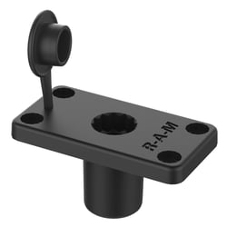 Picture of Ram Mounts RAM-114FMU Ram Rod 2000 Flush Mount Base with Spline Post Socket