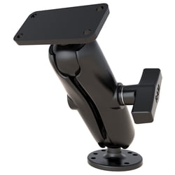 Picture of Ram Mounts RAM-202-153-B-202 Drill-Down Double Ball Mount for Humminbird Helix 5 Short Arm