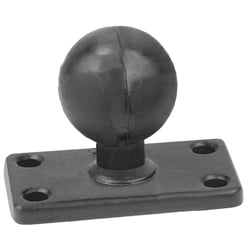 Ram Mounts RAM-202-153-B-202 Drill-Down Double Ball Mount for Humminbird Helix 5 Short Arm — image 4