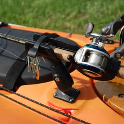 Ram Mounts RAP-340 RAM ROD 2007 Fishing Rod Holder with 2" x 2.5" Rectangle Flat Surface Base — image 3