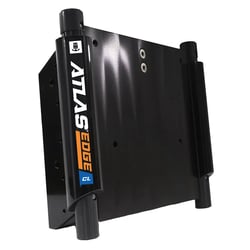 Picture of T-H Marine AHJE-12V-B-DP Atlas Edge 12-Inch Hydraulic Jack Plate Classic Black