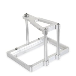 Holley 120106DS Aluminum Battery Mount Group 34/78 Natural Finish — image 4