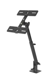 Picture of Millennium Outdoors MM-004-BL Double Monitor Mount Anodized Aluminum Black