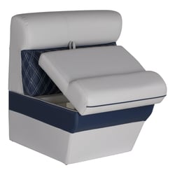 Lewmar 239-2024023586 Sunset Collection Pontoon Helm Pad Navy/Gray 22x18 — image 2