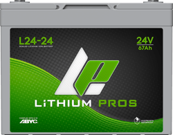 Lithium Pros L24-24 24V 67Ah LiFePO4 Bluetooth Marine Trolling Battery Group 24 — image 4