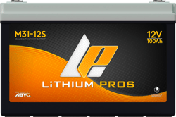 Lithium Pros M31-12S 12V Group 31 LiFePO4 Marine Starting Battery — image 2