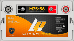 Picture of Lithium Pros Bluetooth Marine Trolling Battery Batteries