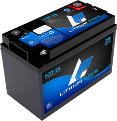 Picture of Lithium Pros N31-24 25.6V 75Ah NMEA 2000 LiFePO4 Marine Trolling Battery