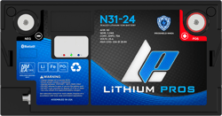 Lithium Pros N31-24 25.6V 75Ah NMEA 2000 LiFePO4 Marine Trolling Battery — image 2