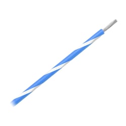 Picture of Pacer Performance WUL14BL-9-500 14 AWG Striped Marine Wire 500 ft Spool Blue with White Stripe