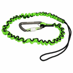 Picture of RAILBLAZA 02-4294-11 Bungee Tether with Aluminum Locking Carabiner