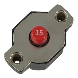 Picture of Egis Mobile Electric 4712-15 15A Push Button Reset-Only Circuit Breaker