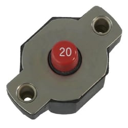 Picture of Egis Mobile Electric 4712-20 20A Push Button Reset-Only Circuit Breaker Weatherproof