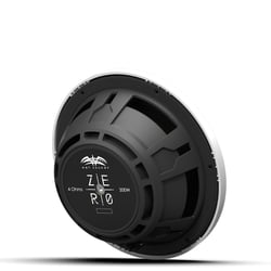 Wet Sounds ZERO 10 S4 XZ-W Zero Series 10" 4-Ohm Subwoofer White — image 2