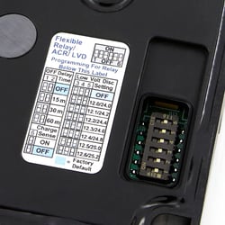 Egis Mobile Electric 8730-1111 XD Flex Triple Relay ACR Low Voltage Disconnect with Knob Tinned Wires — image 2