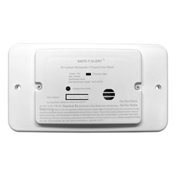 Picture of Safe-T-Alert 25-742-TR-WT 25 Series Flush Mount Dual CO/Propane Alarm with Trim Ring 12V White