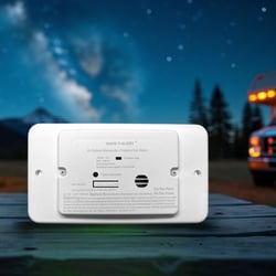 Safe-T-Alert 25-742-TR-WT 25 Series Flush Mount Dual CO/Propane Alarm with Trim Ring 12V White — image 3
