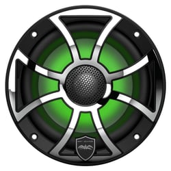 Wet Sounds REVO 6 XS-B-SS V3 6.5" Coaxial Marine Speakers Black Stainless Steel Grille — image 6