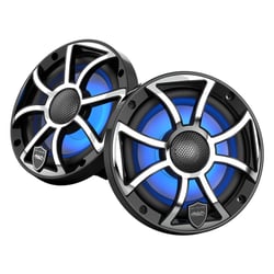 Wet Sounds REVO 6 XS-B-SS V3 6.5" Coaxial Marine Speakers Black Stainless Steel Grille — image 4
