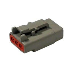 Picture of Bluewater DTM06-3S 3-Position DTM Female Connector with Wedge Lock