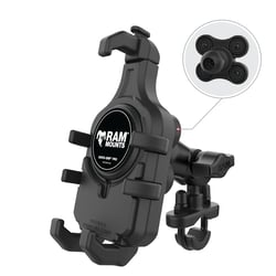 Ram Mounts RAM-B-149Z-A-PD5VU Quick-Grip Pro Vibration Damping Phone Mount with U-Bolt Base — image 3