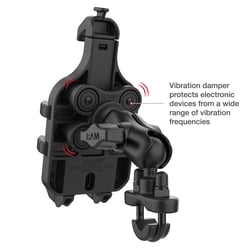 Ram Mounts RAM-B-149Z-A-PD5VU Quick-Grip Pro Vibration Damping Phone Mount with U-Bolt Base — image 2