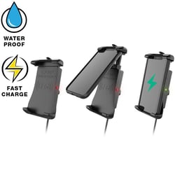 Ram Mounts RAM-B-400-A-UN14W-V7M-1 Quick-Grip 15W Waterproof Wireless Charging Mount with Tough-Claw — image 4