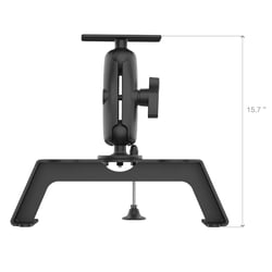 Picture of RAM Mounts RAM-FF1-D-115 Fishfinder Deck Kit with Single Marine Electronic Mount
