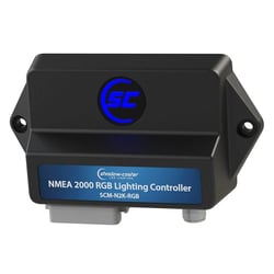 Picture of Shadow-Caster SCM-N2K-RGB NMEA 2000 & Shadow-NET RGB Lighting Controller with 2 RGB Channels
