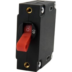 Picture of Egis Mobile Electric A-Series Single Pole Toggle Panel Mount Circuit Breaker