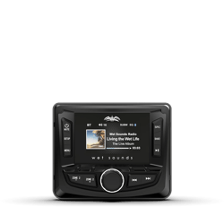Picture of Wet Sounds WS-MC-2 2-Zone Marine Media Receiver AM/FM/Weather Band with Bluetooth and SiriusXM-Ready