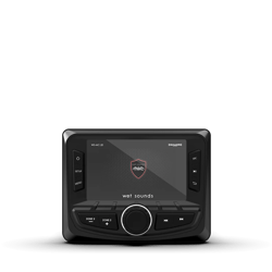 Picture of Wet Sounds WS-MC-20 Compact 2-Zone Marine Media Receiver with Bluetooth and SiriusXM-Ready