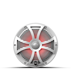 Picture of Wet Sounds REVO 8 SW-W V3 8-Inch Marine Coaxial Speakers with White SW RGB Grilles