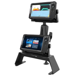 Ram Mounts RAM-FF1U Heavy Duty Fishfinder Deck Mount, Holds Up to 3 Fish Finders — image 4