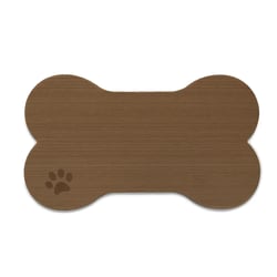 Picture of SeaDek 63207-91090 Dog Bowl Mat Cappuccino/Black Large 16.5" x 29.5"